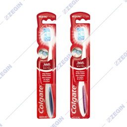 Colgate Toothbrush 360 degrees Optic White medium cetka za zabi