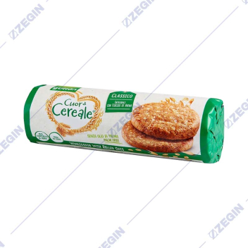 GULLON Cuor di Cereale Classico Biscuits Wholegrain With Rolled Oats integralni kolacinja so oves, klasicni, tradicionalni